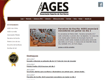 Tablet Screenshot of ages.org.br